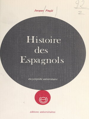 cover image of Histoire des Espagnols